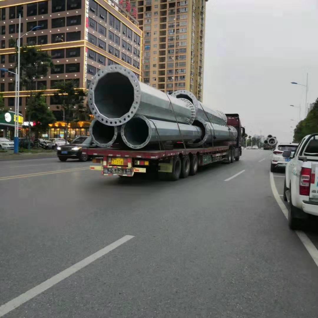 河北地腳螺栓 電力鋼管塔 鋼管桿 生產廠家 鋼管桿