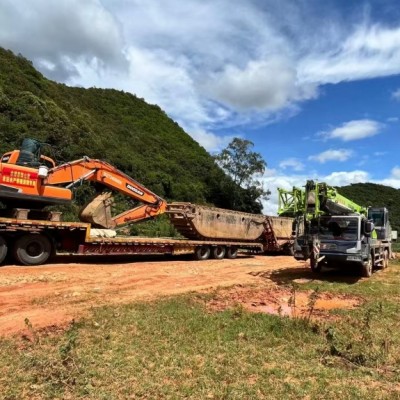 租硯山隨車吊，吊具磨損嚴重作業安全